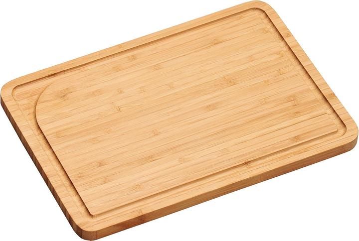 Kesper Bambus Schneidebrett mit Saftrille S