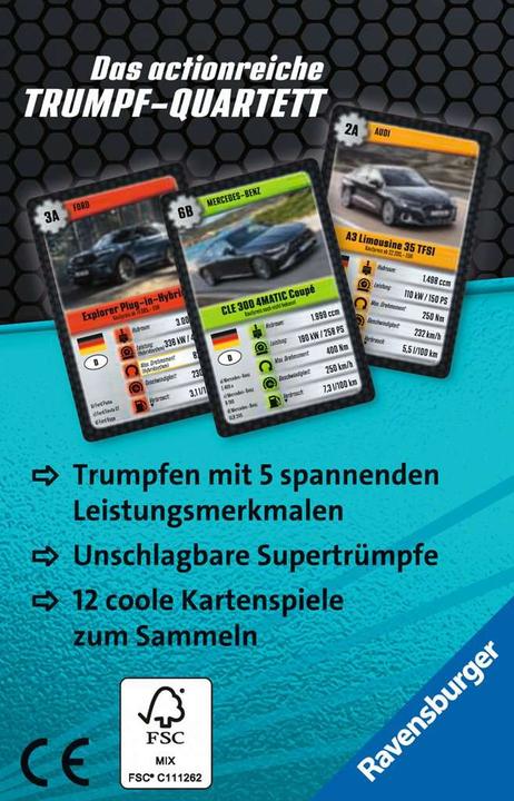 Actual product image Ravensburger Super Trump Best of Germany (German)