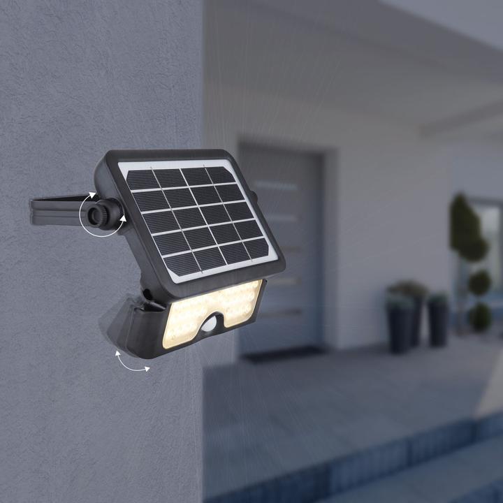 Image du produit Globo Lampe solaire noire 1xLED (IP65)