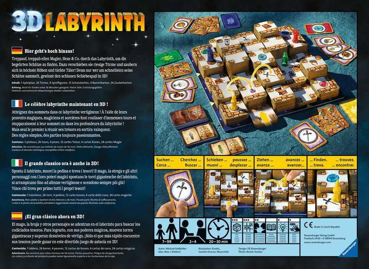 Image du produit Ravensburger Labyrinthe (Anglais, Français, Italien, Allemand)