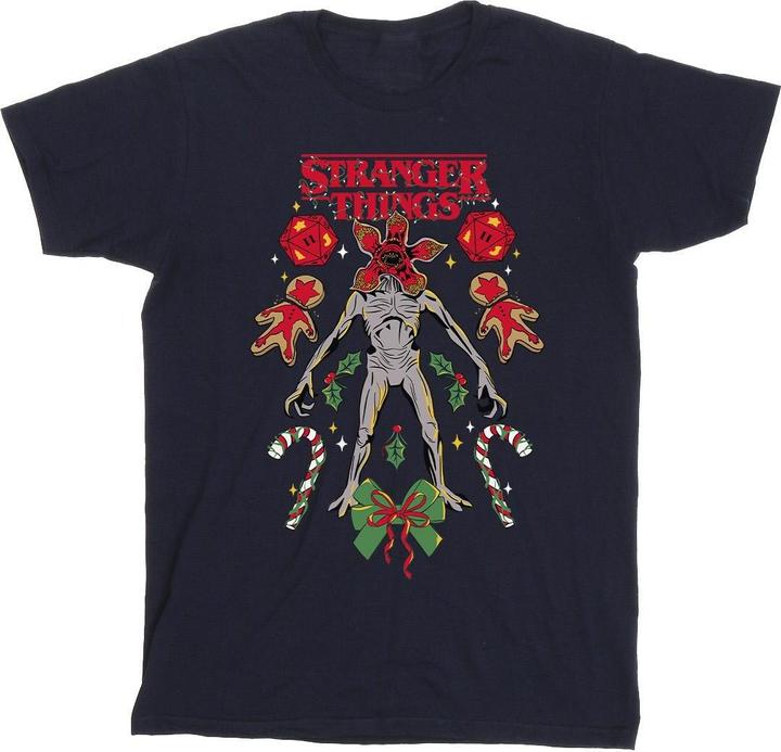 Image du produit Netflix - T-shirt STRANGER THINGS CHRISTMAS DEMOGORGON - Homme (XXL)
