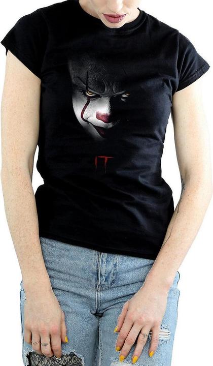 Immagine prodotto Universal Textiles Maglietta da donna/ragazzo in cotone Pennywise Stare (M)