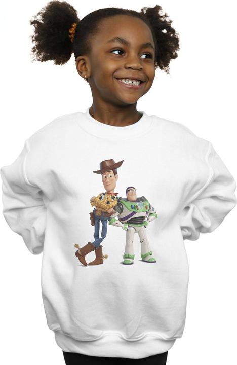 Immagine prodotto Disney Toy Story Buzz And Woody Standing Felpa Ragazze (140, 146)