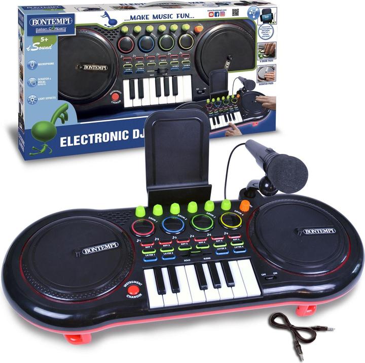 Image du produit Bontempi DJ Mixer avec microphone (Multilingue)