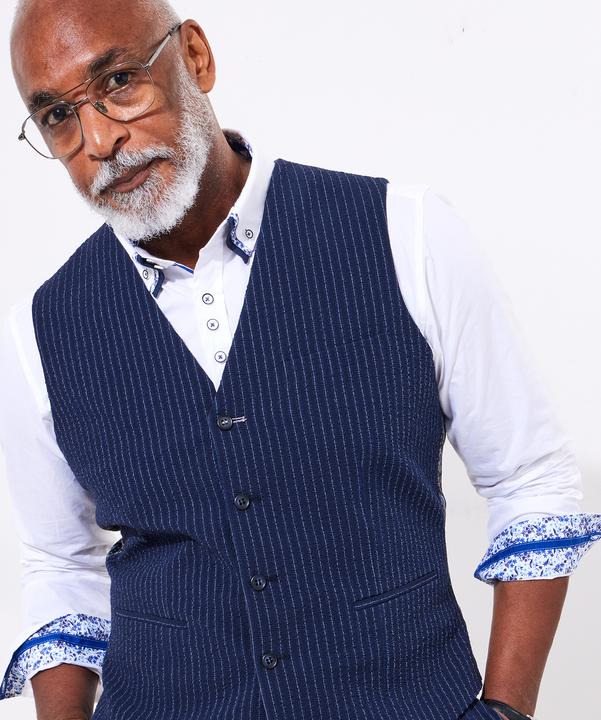 Produktbild Joe Browns Pinstripe Seersucker Suit Waistcoat (60)