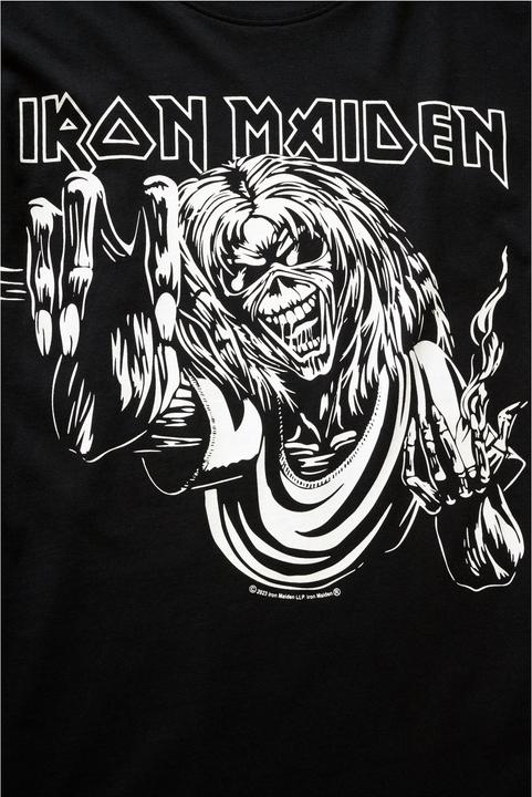 Produktbild Brandit Iron Maiden Tee Shirt Design 3 ( glow in the dark pigment) - 137557 (L)