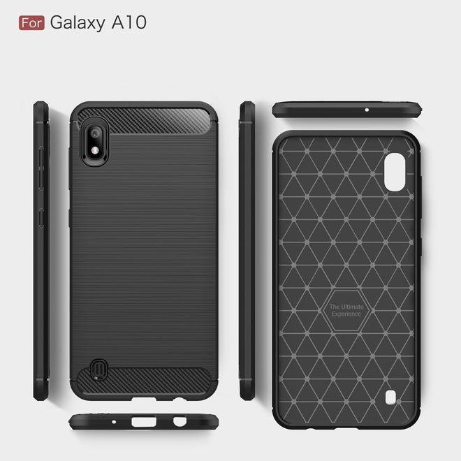 Produktbild MU Style Carbon Fiber TPU Softcase Series (Samsung Galaxy A10)