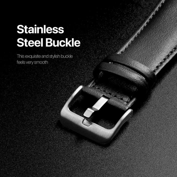 Produktbild Dux Ducis YS Series Echtleder Armband (38 mm, 40 mm, 41 mm, Echtleder, Apple Watch Series 2, Apple Watch Series 3, Apple Watch Series 1, Apple Watch Series 4, Apple Watch Series 5, Apple Watch Series 6, Apple Watch Series 7, Apple Watch Series 8, Apple Watch Series 9, Apple Watch SE)