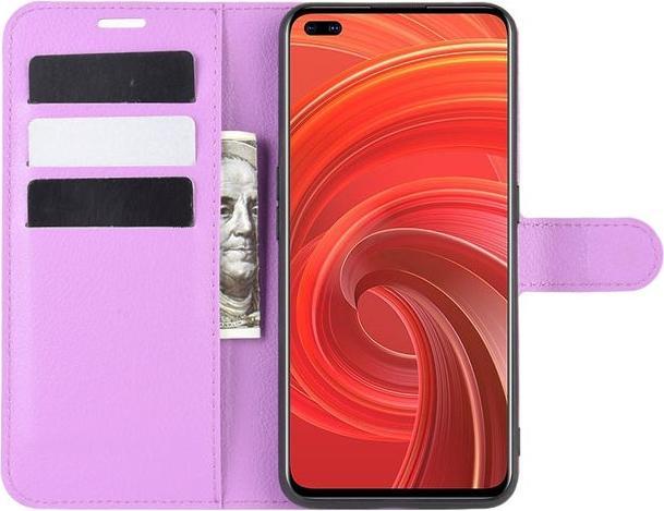 Actual product image MU Classic Litchi Leather Bookcover Series (Realme X50 Pro 5G)