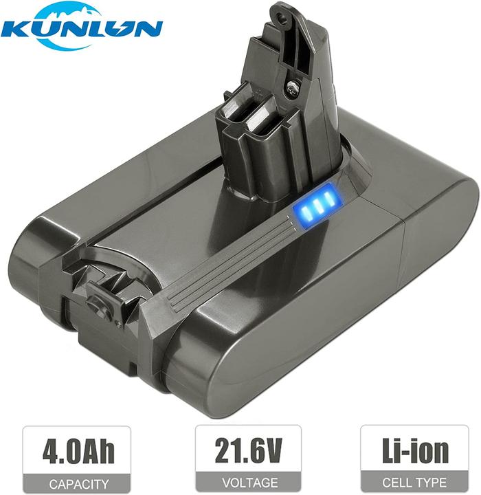 Immagine prodotto Kunlun Batteria sostitutiva V6 4000mAh per aspirapolvere Dyson