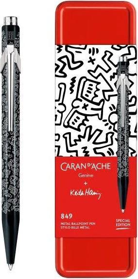 Actual product image Caran d'Ache 849 Keith Haring Sonderedition (Black, White, 1 x)