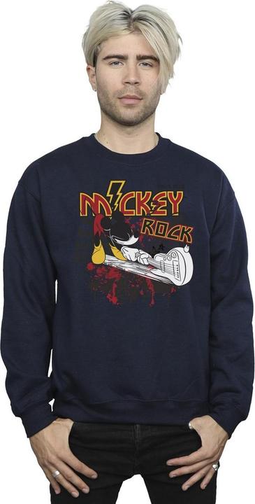 Immagine prodotto Disney Mickey Mouse Smash Guitar Rock Felpa Uomo (S)