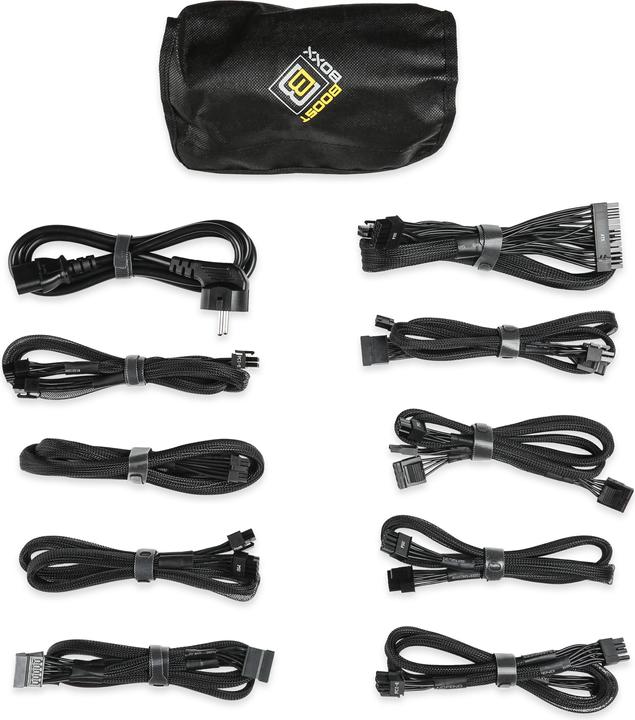 Actual product image CSL 1000 Watt BoostBoxx Power Boost, Full-Modular, 92% Effizienz, 80 Plus Platinum zertifiziert (1000 W)