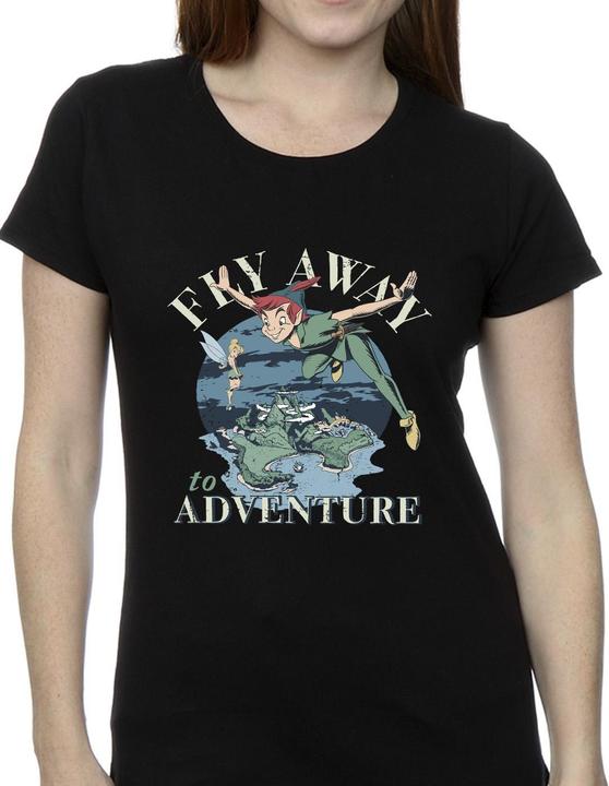 Immagine prodotto Disney Peter Pan Fly Away To Adventure Maglietta Donna (M)