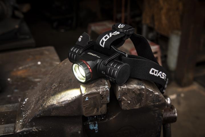 Actual product image Coast XPH34R rechargeable headlamp 2075 lumens (2075 lm)
