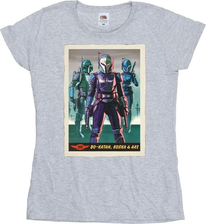 Image du produit Star Wars - T-shirt THE MANDALORIAN BO-KATAN KOSKA AND AXE - Femme (L)