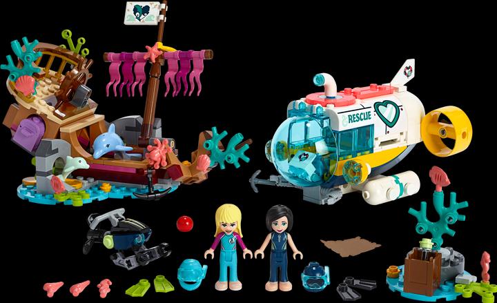 Produktbild LEGO Rettungs-U-Boot für Delfine (41378, LEGO Friends)