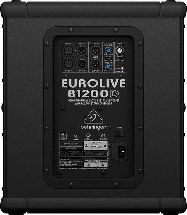Immagine prodotto Behringer Eurolive B1200D-PRO (Subwoofer attivo)