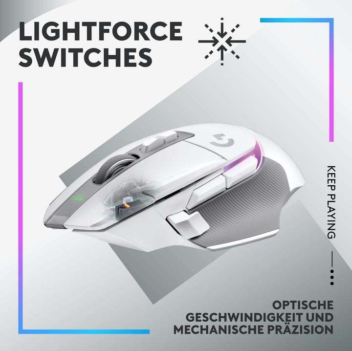 Actual product image Logitech G G502 X Plus (Wireless)