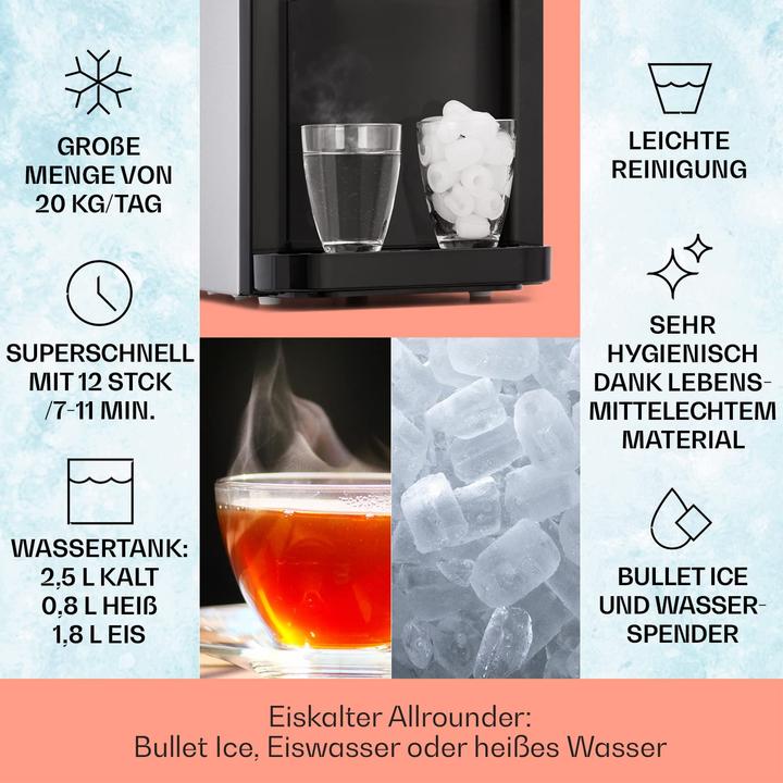 Actual product image Klarstein Ice cube machine