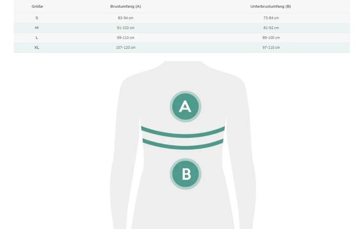 Actual product image Anodyne Posture bra, ladies, black size M (M)