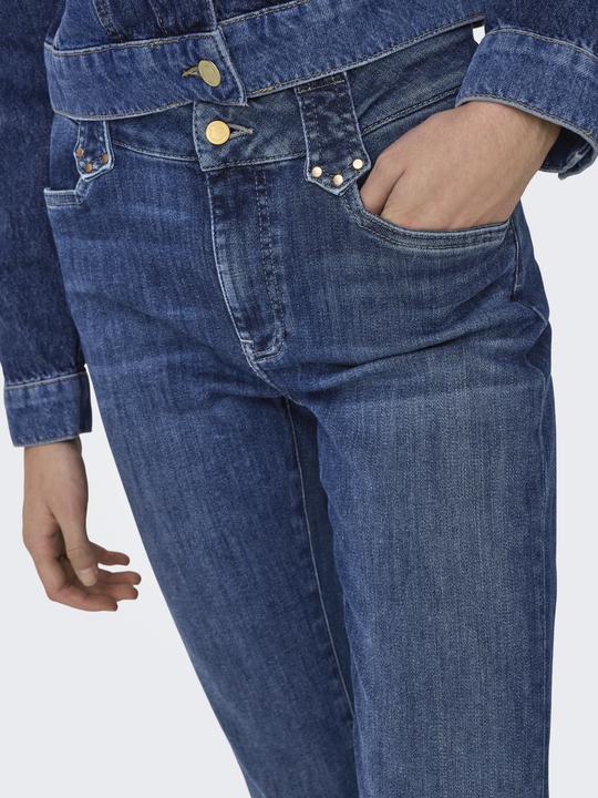 Produktbild Only Ausgestellt Mittlere Taille Jeans Schlaghosen-Jeans (27)