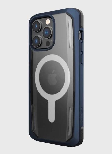 Actual product image X-Doria Raptic Secure Case for iPhone 14 Pro Max with Blue MagSafe Armored Cover (Apple iPhone 14 Pro Max)