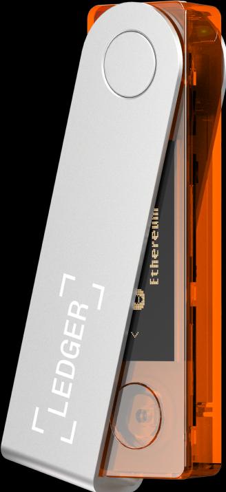 Image du produit Ledger Nano X - Orange (Lithécoïne, Se dépêcher, Bitcoin, Dogecoin, Ethereum Classic)