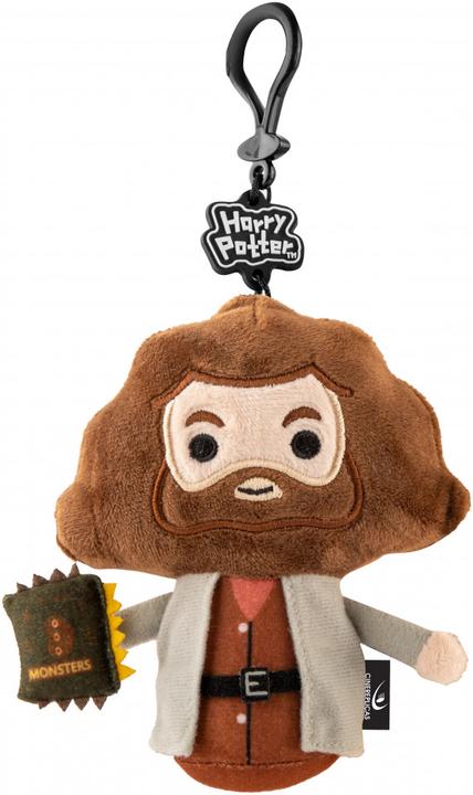 Actual product image Cinereplicas Harry Potter porte-clés peluche Hagrid 8 cm
