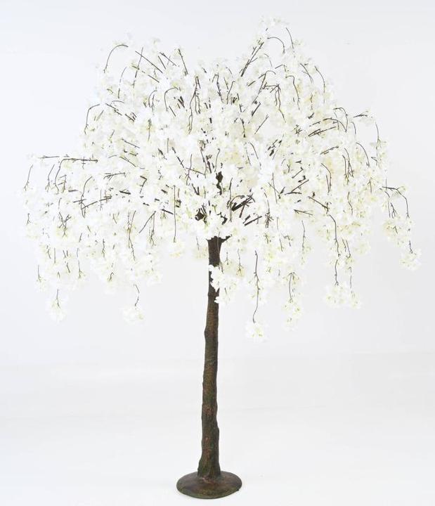 Produktbild Greendeco Künstlicher Kirschbaum mit weissen Blüten, ca. 200cm (200 cm)
