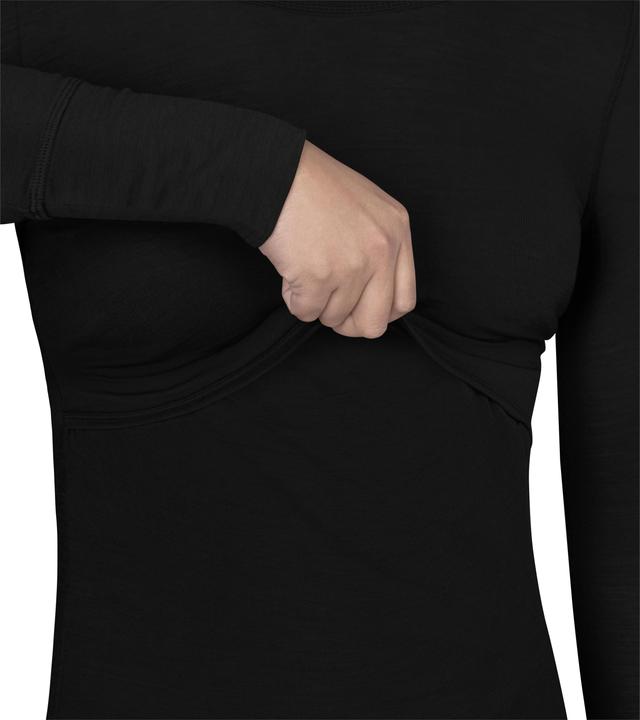 Image du produit Normani Sous-vêtements en mérinos - Ensemble de maternité - T-shirt à manches longues et caleçon - 8795 (XXL)