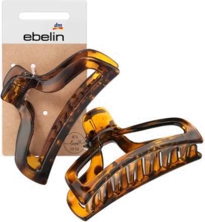 dm ebelin Ebelin, Haarclip-T-Shell-Look mit Ausschnitt, 1 Stück (1 Stk.)