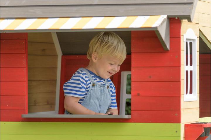 Actual product image SwingKing Fairytale wooden playhouse