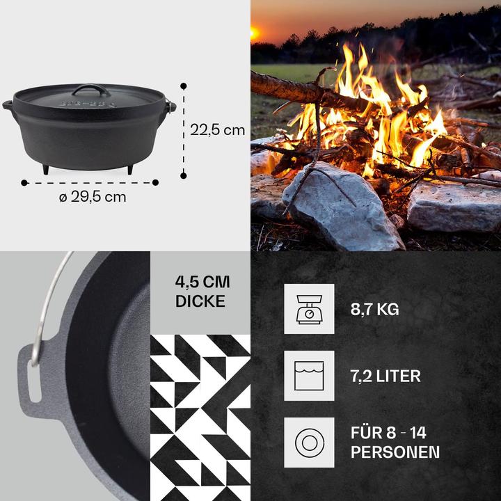 Produktbild ToCis Big BBQ Dutch Oven Set