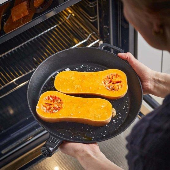 Produktbild Fiskars Norden Bratpfanne, 28cm (28 cm, Bratpfanne, Gusseisen)