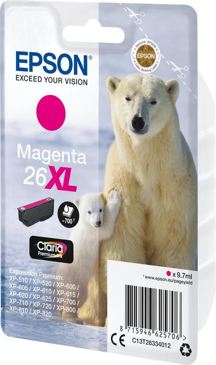 Immagine prodotto Epson 26XL Claria Premium (M)