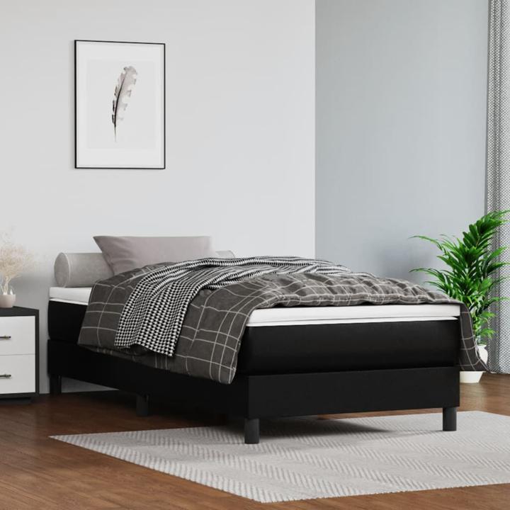 Produktbild VidaXL Taschenfederkernmatratze für Kinder 80 x 160cm Kunstleder (80 x 160 cm, Federkern)
