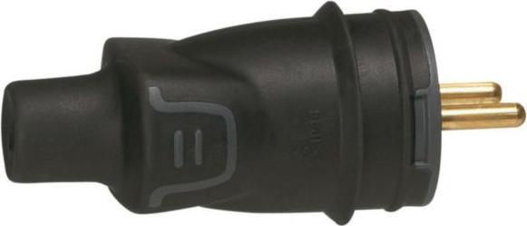 Actual product image NoName Fiche borne à vis Legrand 2P+T 16A IK08 IP44 (Noir)