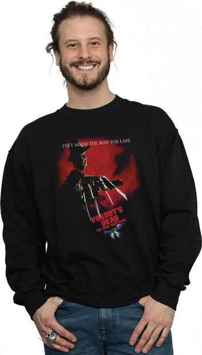 Actual product image Absolute Cult Mens Freddy's Dead Sweatshirt (L)
