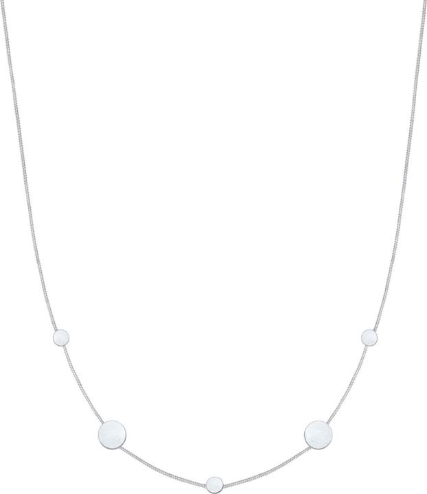 Elli Plättchen Anhänger (925 Silber, 40 cm)