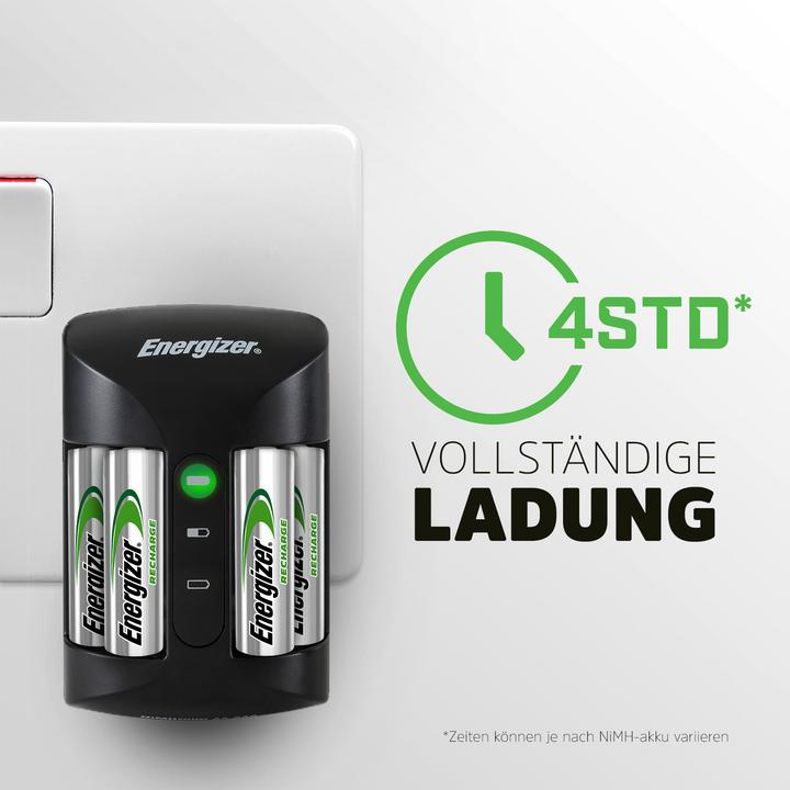 Actual product image Energizer Recharge Pro (4 pcs., AA, 2000 mAh, Battery + charger)