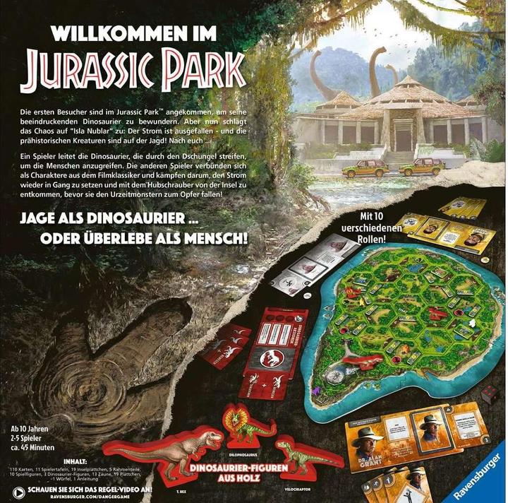 Immagine prodotto Ravensburger Jurassic Park - Pericolo. (Tedesco)