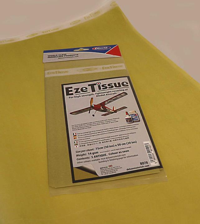 Actual product image Deluxe Materials eze tissue antique lining paper 75x50xm 3pcs. from 14 g/m²