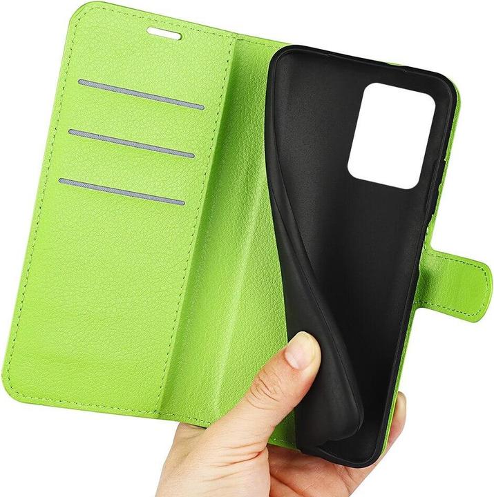 Image du produit Cover-Discount Xiaomi Poco X5 Pro - étui en cuir vert (Xiaomi Poco X5 Pro, Xiaomi Redmi Note 12 Pro 5G)