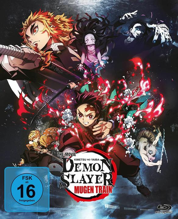 Produktbild Demon Slayer -Kimetsu no Yaiba- The Movie: Mugen Train - Blu-ray (Blu-ray, 2021, Japanisch, Deutsch)