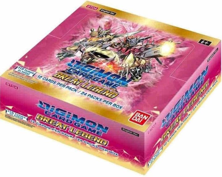 Immagine prodotto Digimon Booster Display - Version 4.0 (Inglese, Display del booster)