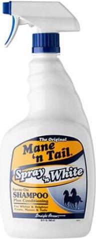 Actual product image Mane 'n Tail Spray 'n White