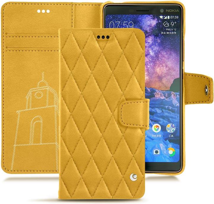 Produktbild Noreve Lederschutzhülle Wallet (Nokia 7 Plus)