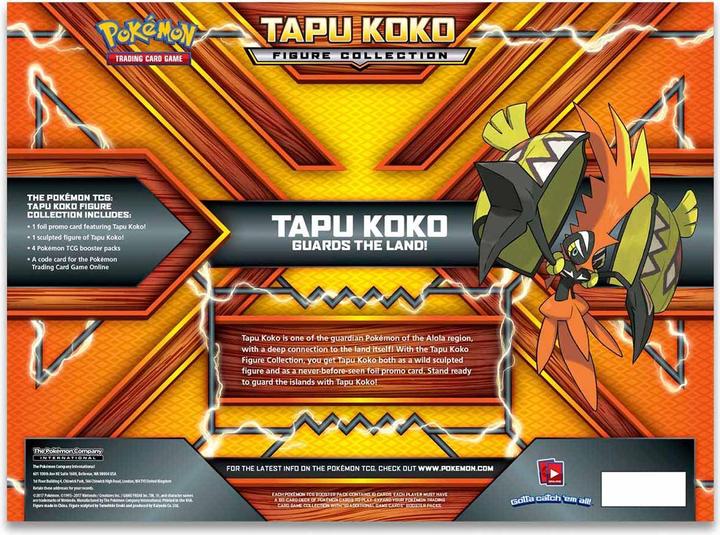 Image du produit Pokémon Tapu Koko Figure Collection Box - EN (Anglais, Coffret & Collection)