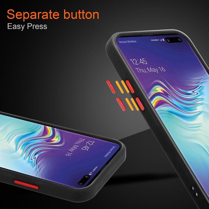 Actual product image Cadorabo Hybrid Matt Cover (Samsung Galaxy S10)
